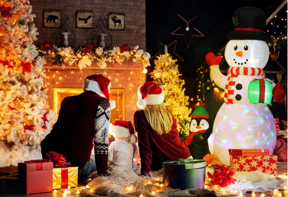 Quntis Christmas Inflatable Decorations FAQ