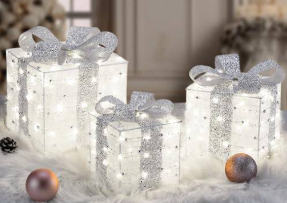 Quntis Christmas Gift Box Lights FAQ