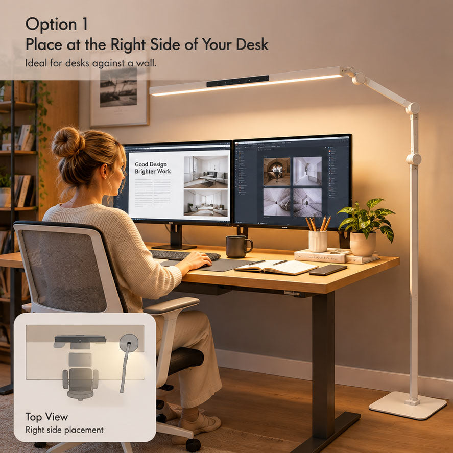 Quntis Wide-Area Task Floor Lamp(Pre-sale)