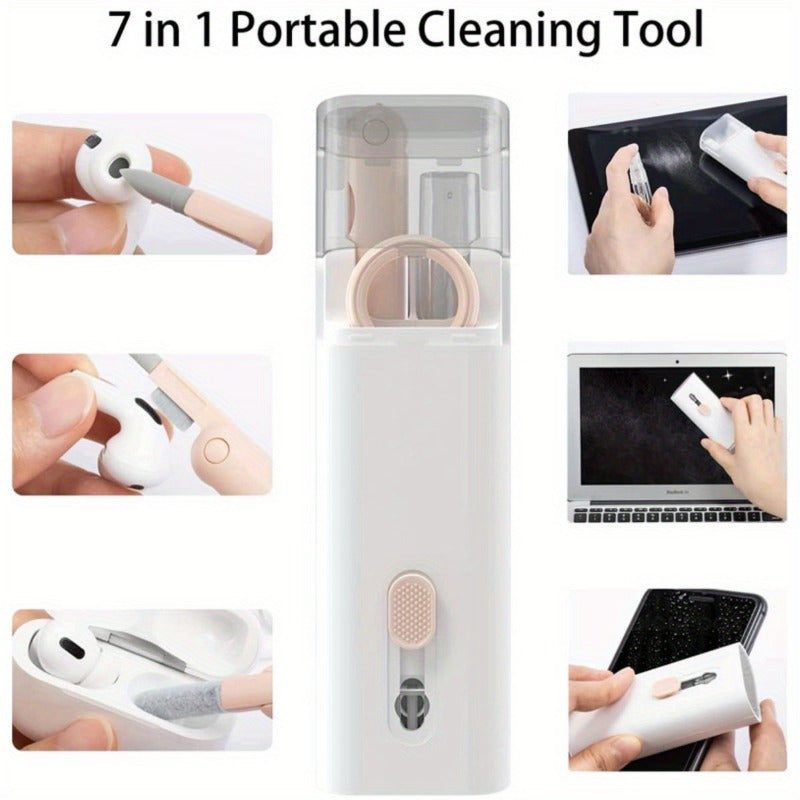 7-in-1 Keyboard Cleaning Tool Set – Multi-Functional Dust Removal Brush for Laptop & Computer Keyboards