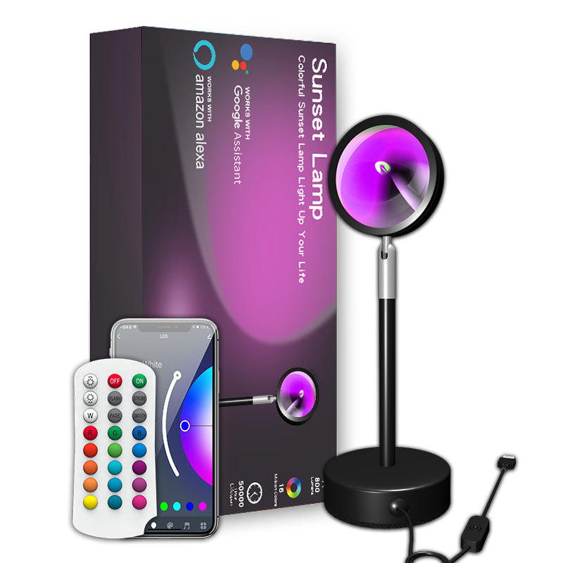 RGB LED Desk Lamp&Projector Sun Lamp,DL007 - Quntis