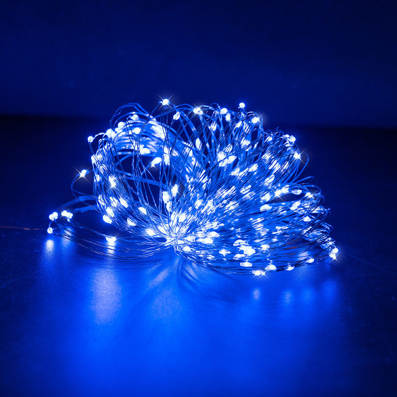 Quntis LED Solar Copper Wire String Lights – Waterproof Outdoor Garden & Patio Xmas Lights for Festive Holiday Decor
