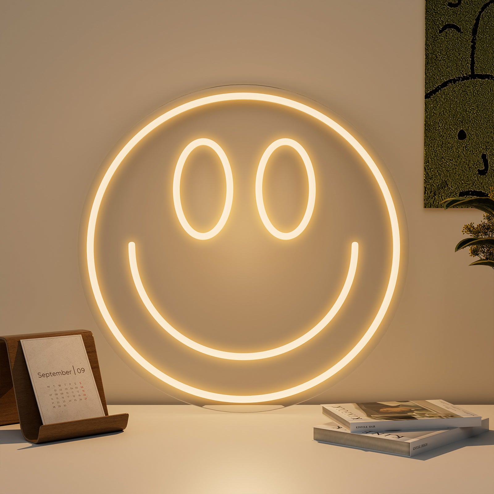 Bring the Happy Vibes Home – Smiley Face Neon Light That Glows with Positivity