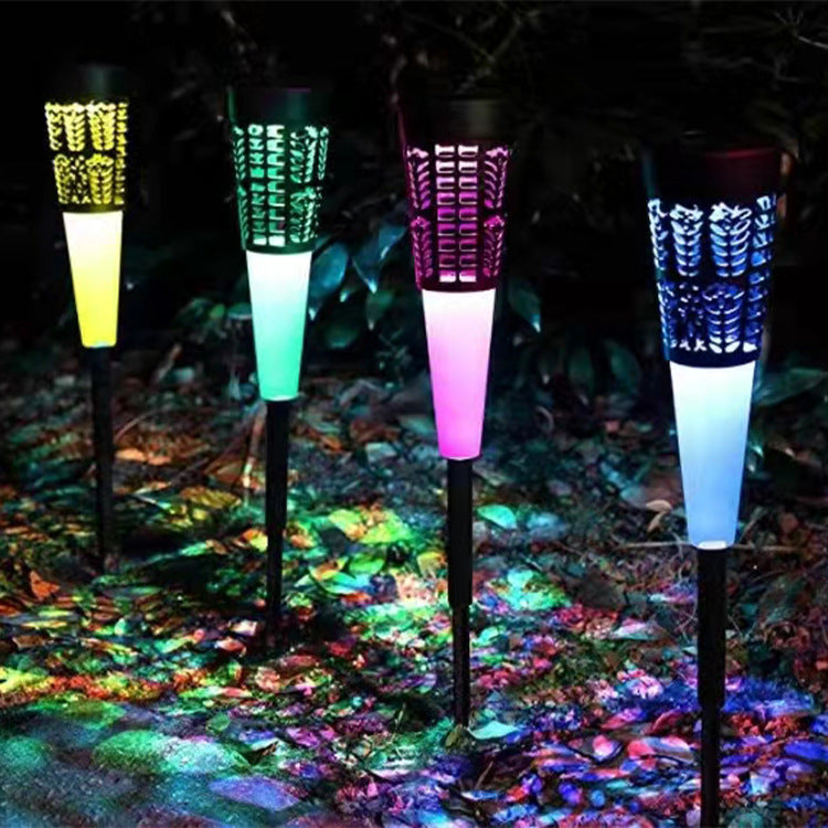 6pcs Solar Pathway Lights Outdoor Waterproof Solar Powered Auto On/off Bright Solar Landscape Lighting for Yard Path Walkway Decorations