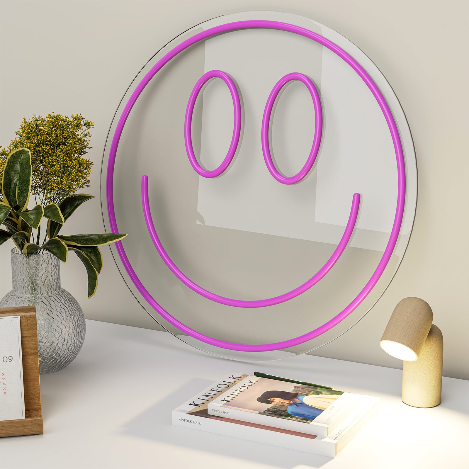 Bring the Happy Vibes Home – Smiley Face Neon Light That Glows with Positivity