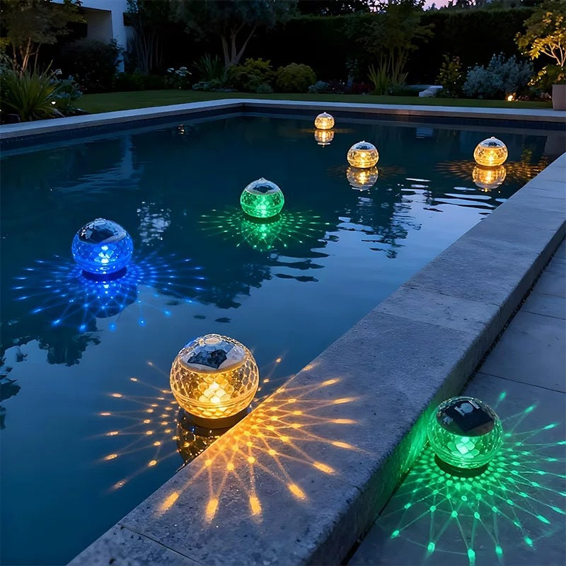 Solar Floating Pool Lights – Color-Changing Floating Ball Lights for Pools