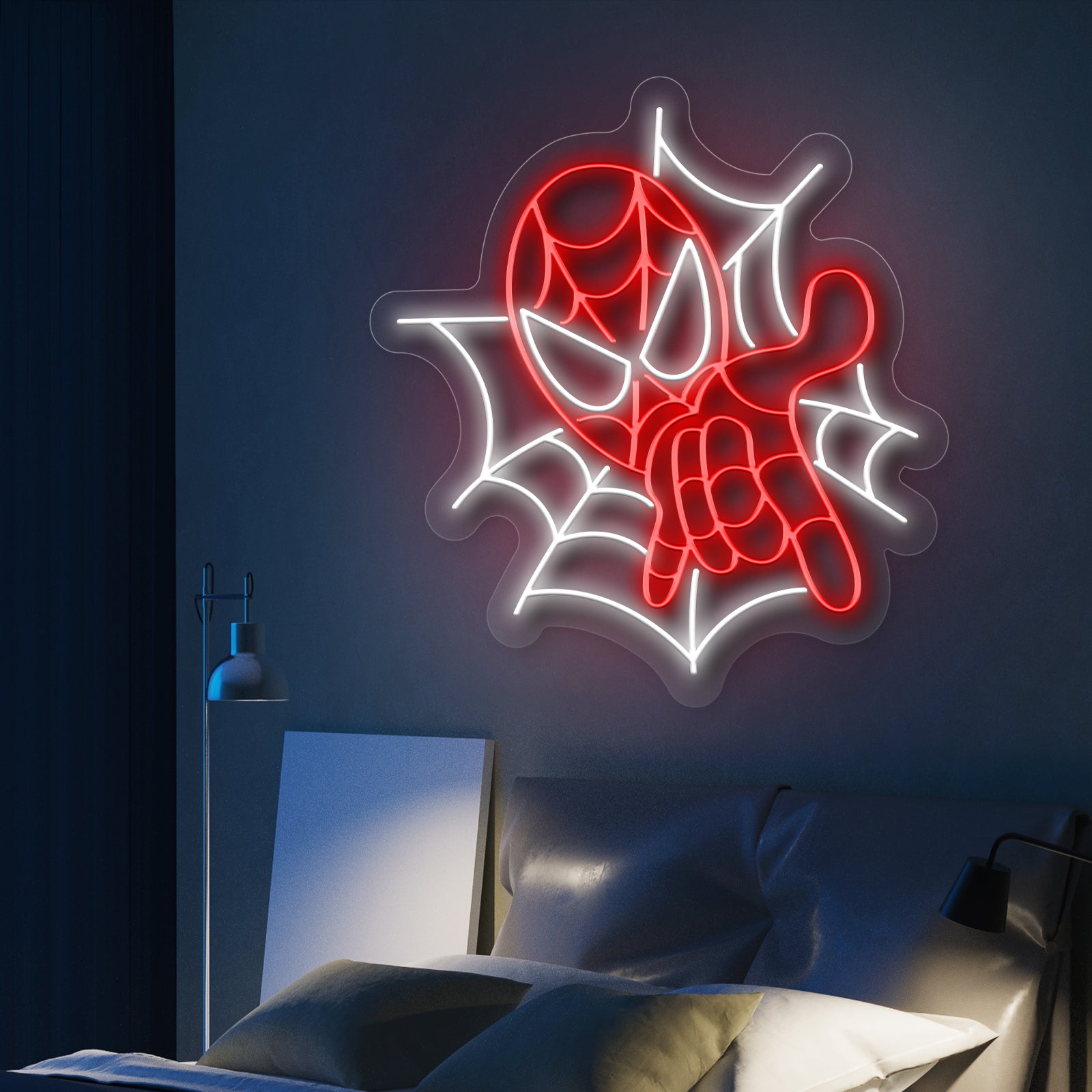 Vibrant Spider-Man Neon Sign "Vibrant Decoration" Created for Marvel Fans