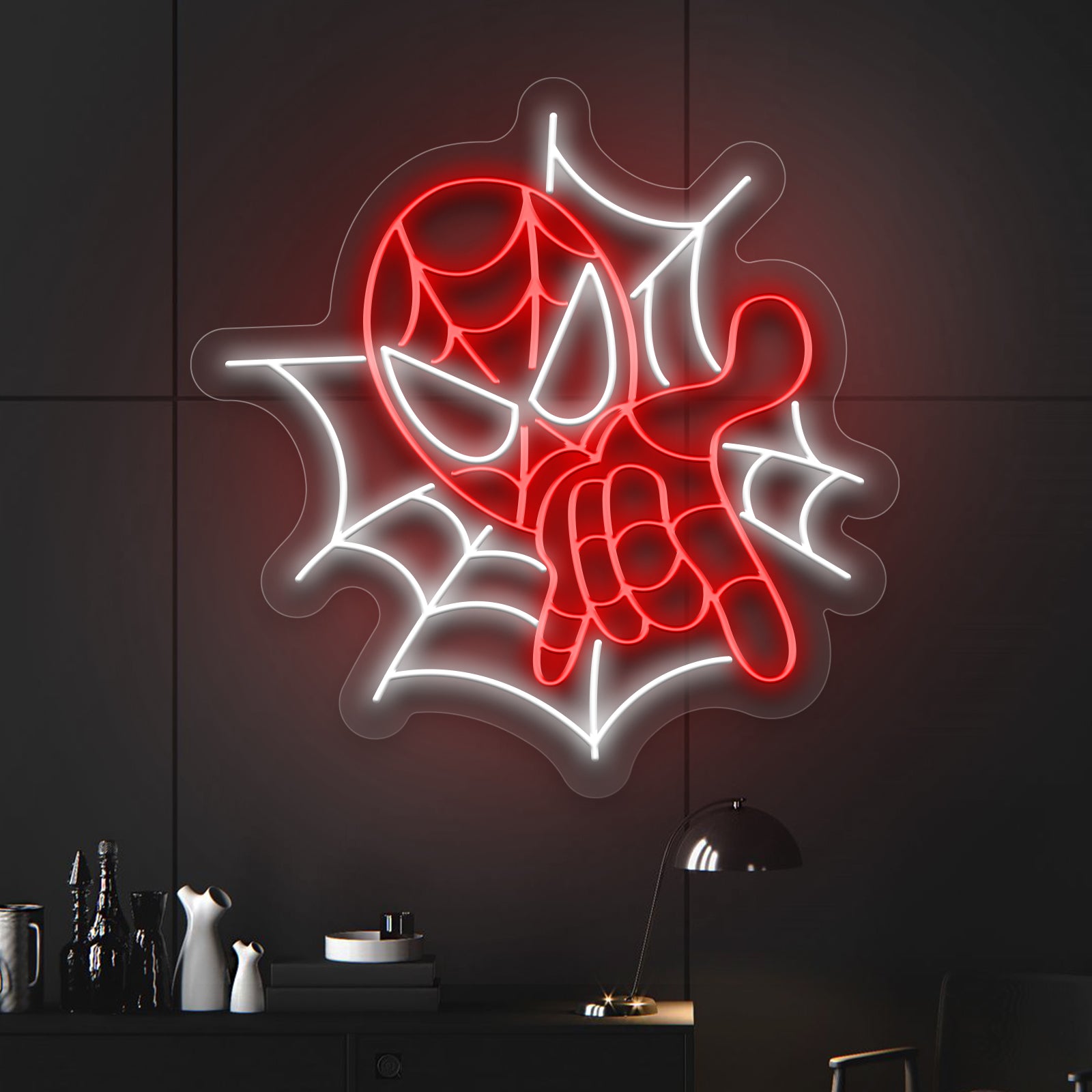 Vibrant Spider-Man Neon Sign "Vibrant Decoration" Created for Marvel Fans