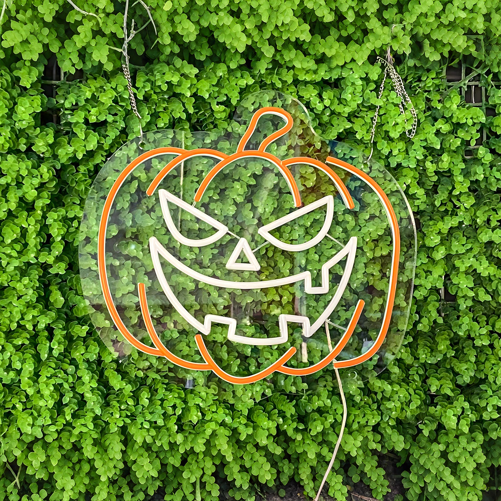 Pumpkin Neon Sign – Vibrant Jack-O’-Lantern LED Neon Light for Halloween Decorations, Party Wall Decor & Haunted Home Ambience
