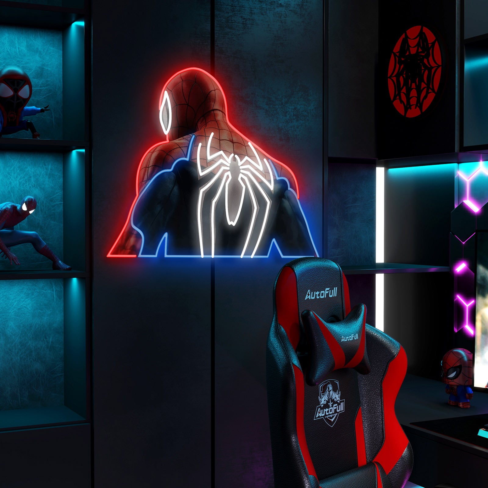 Marvel Universe, Your Friendly Neighborhood Spider-Man, Ready to Light Up the Night!
