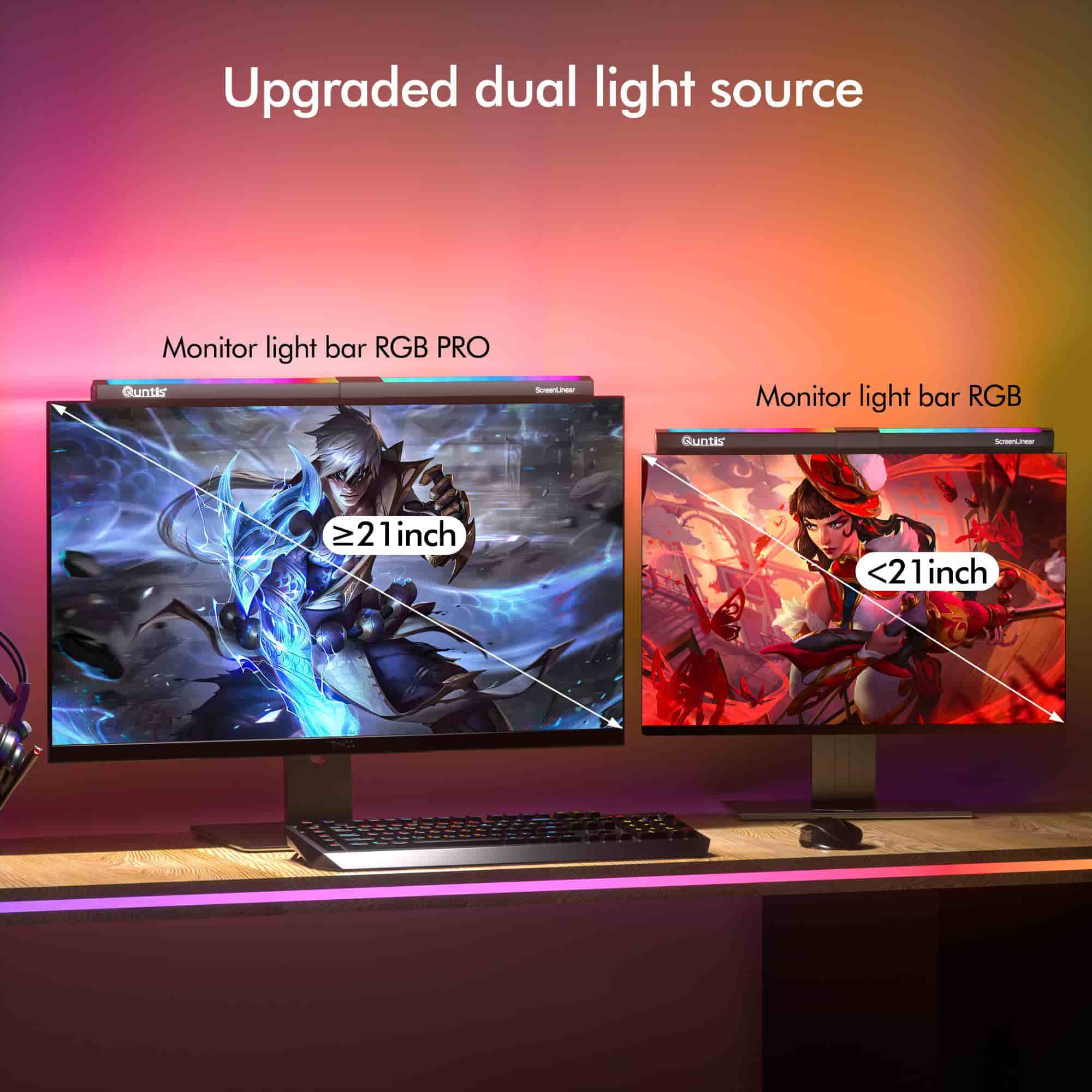 LED ScreenLinear Gamezone Series RGB  Light Bar MC211 (19.7Inch) - Quntis