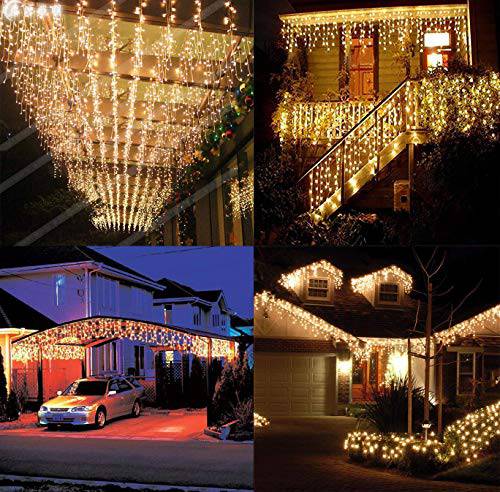 8 Modes LED Curtain Lights - 144 LEDs - quntis-service