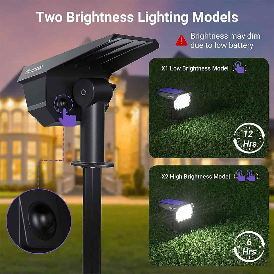 Upgraded 2 in 1 Solar Landscape IP65 Waterproof Outdoor Lights 28 Leds - quntis-service