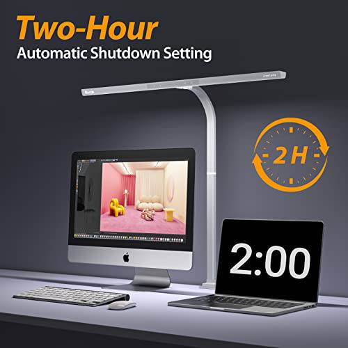31.5" Super Wide Monitor Light with No Glare,Auto-Dimming &Brightness Adjustment Architect Table Lamp - quntis-service