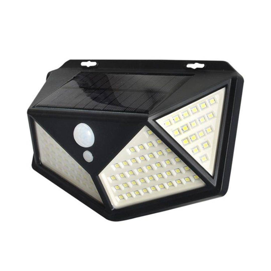 Illumination 100 LEDs Outdoor Solar Wall Lights,Waterproof Solar Sensor Motion Light - quntis-service