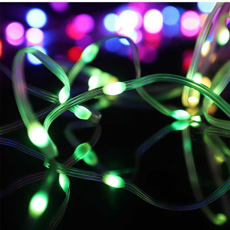 USB LED String Lights – Remote-Controlled Mini Fairy Lights, Waterproof Outdoor Camping & Decorative Lights