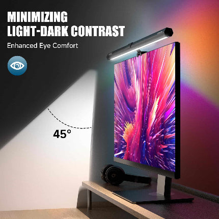 LED ScreenLinear Basic RGB,Eye-Care Dual Light Monitor Light Bar For Gaming (15.7Inch)