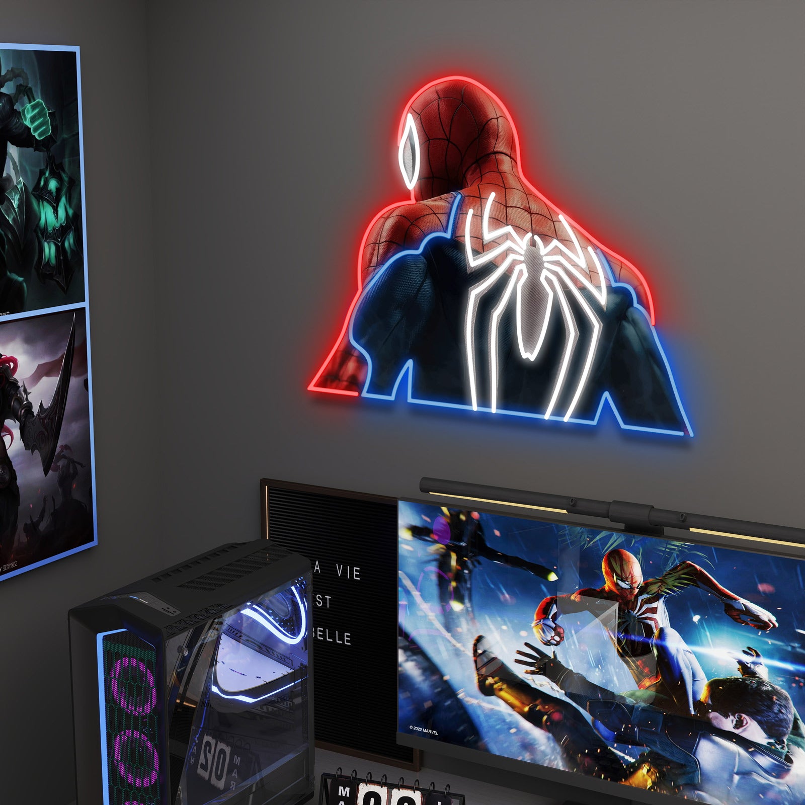 Marvel Universe, Your Friendly Neighborhood Spider-Man, Ready to Light Up the Night!