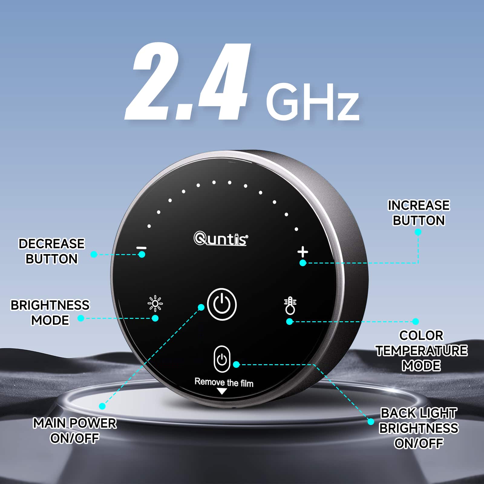 LED-Bildschirm Linear Glow Plus, Dual Light Monitor Lichtleiste (20,1 Zoll)