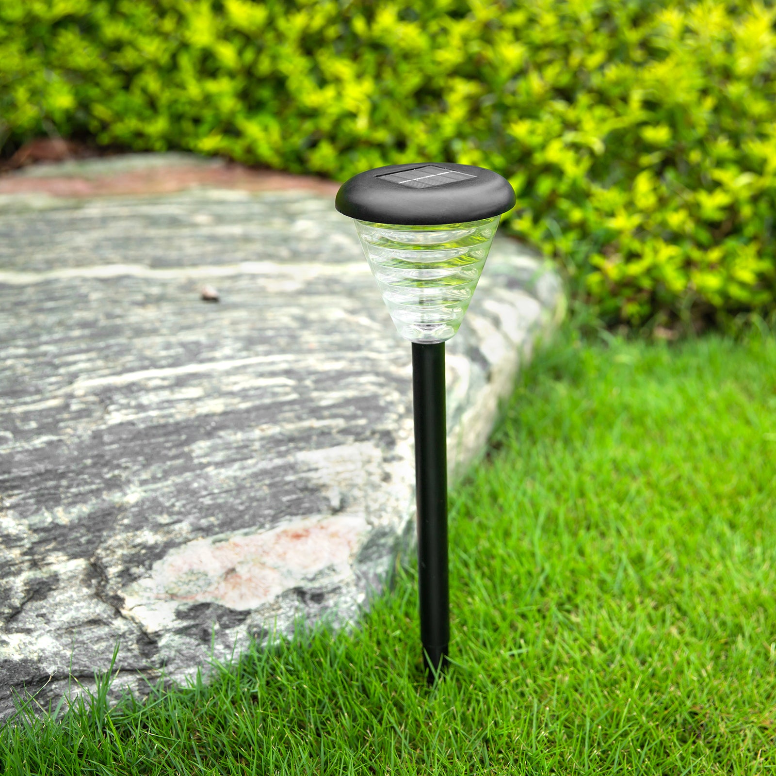 Solar Garden Stake Light – Outdoor Waterproof Motion Sensor Lamp for Yard, Lawn, Patio & Pathway | Dual Light Modes: Warm White & Colorful with One-Touch Switch