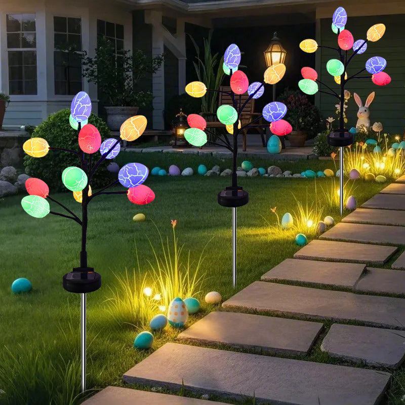 Quntis Solar 5-Layer Fiber Optic Fountain Lights – 4-Pack Waterproof Outdoor Christmas Decor, LED Fiber Lawn Lights for Holiday Ambiance, Garden & Patio Lighting