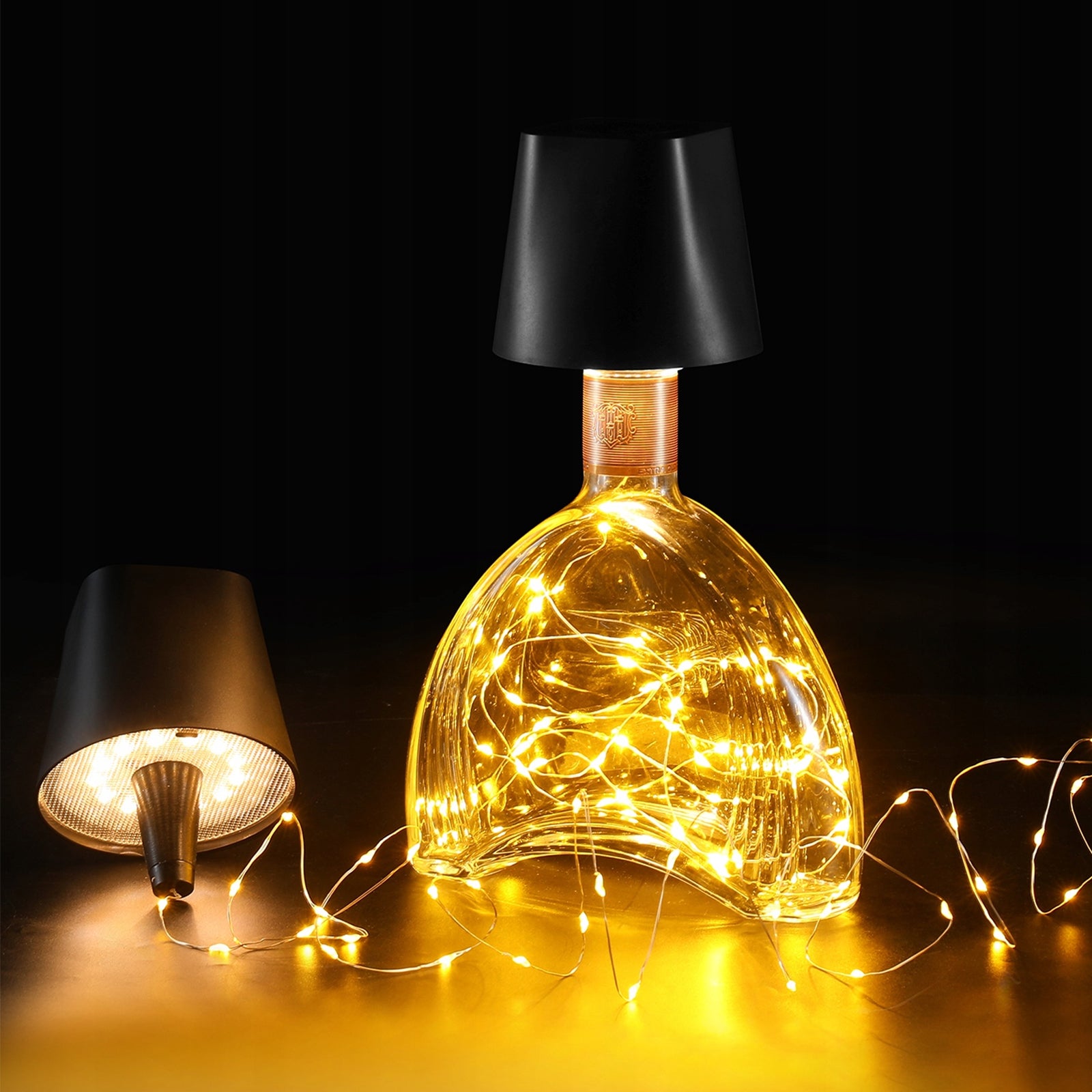 Wireless Bottle Lamp - Rechargeable LED Touch Lamp For Wine Bottles With Dimming