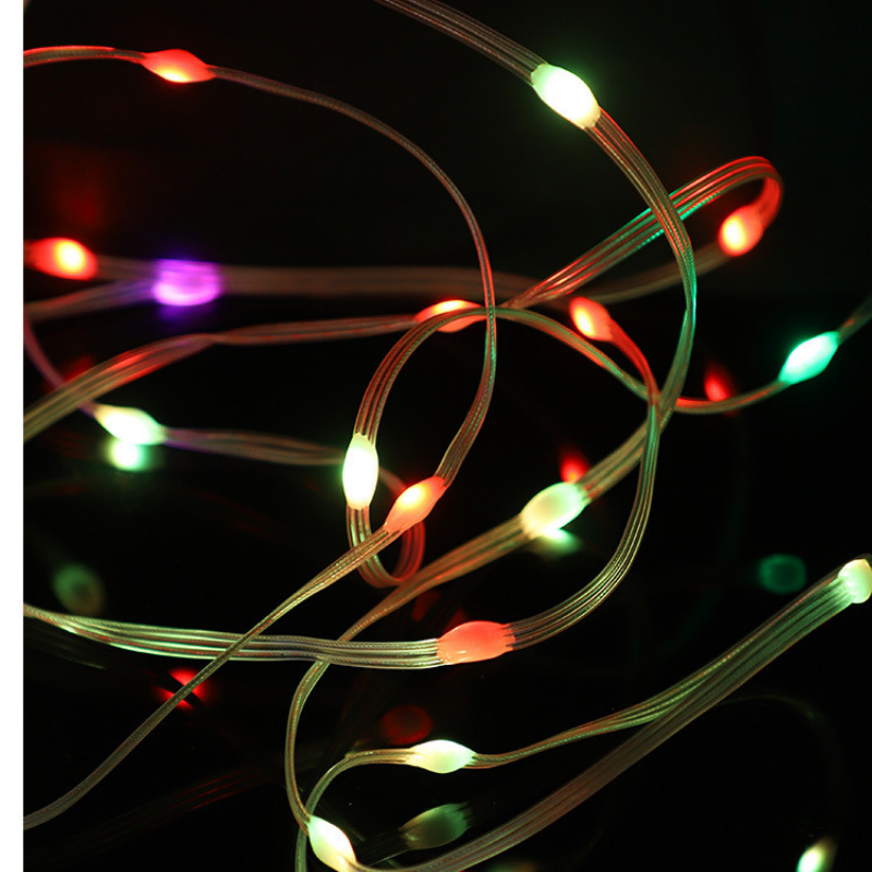 USB LED String Lights – Remote-Controlled Mini Fairy Lights, Waterproof Outdoor Camping & Decorative Lights