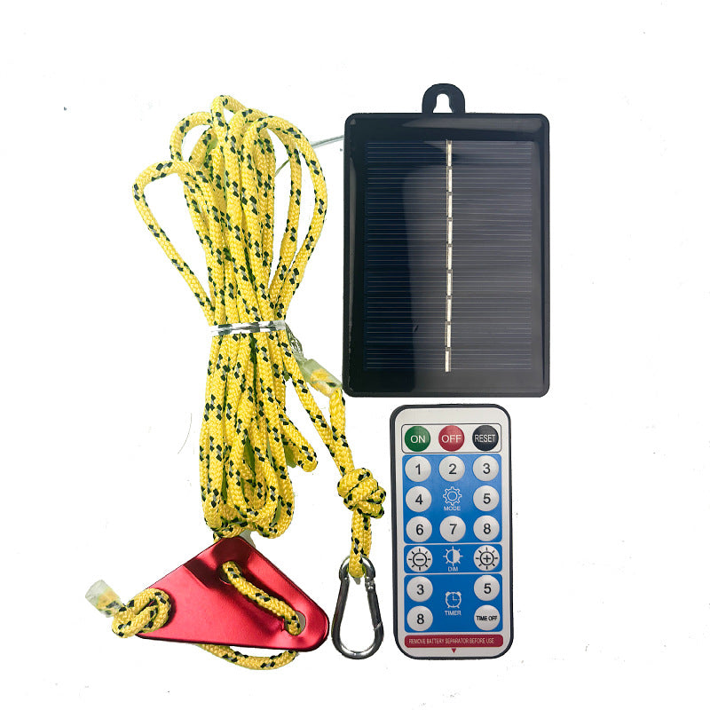 8Models New Canopy Tent Camping Decorative Lights, Waterproof Luminous Guy Rope Lights, Tent Anti-trip Lights, Camping Light Strings.