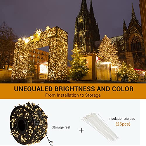 Super Long diamond Fairy Decoration Lights with 8 Modes, Waterproof (2 Color & 2 SIZE） - quntis-service