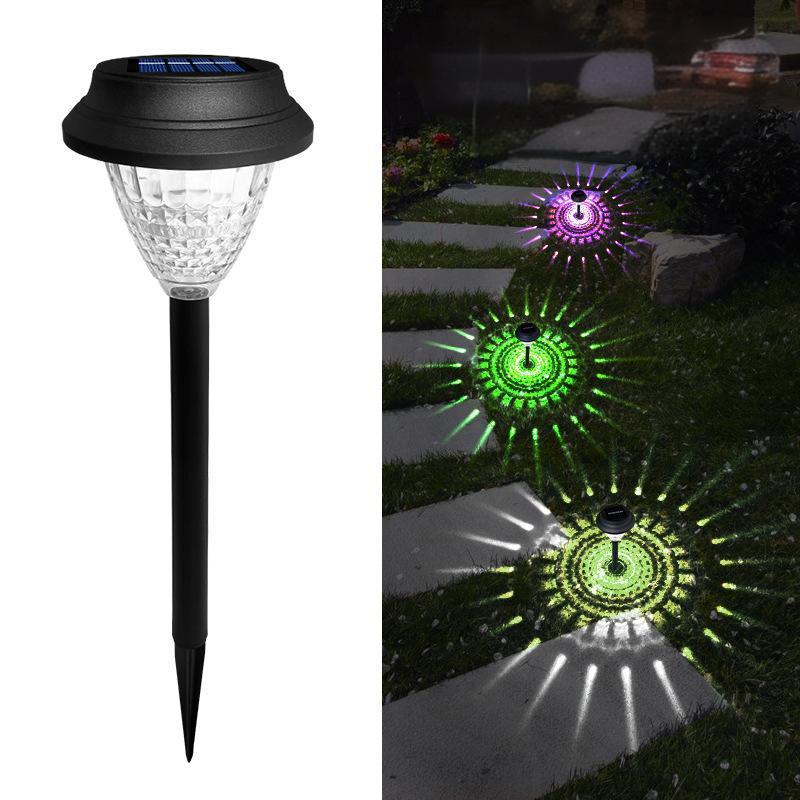 Lampe solaire extérieure super lumineuse LED crépuscule à l'aube pour chemin, jardin, patio, cour