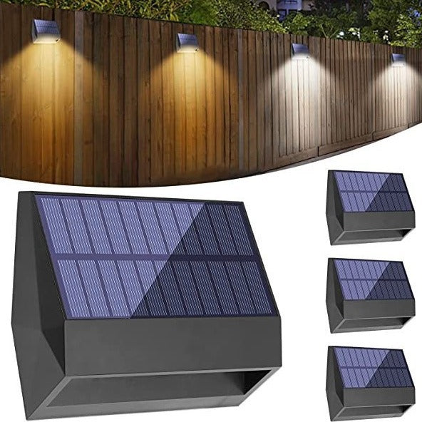Außen Solar Wandlicht – Wasserdichtes LED für Flure & Garten