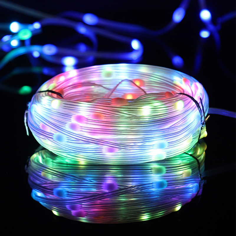 USB LED String Lights – Remote-Controlled Mini Fairy Lights, Waterproof Outdoor Camping & Decorative Lights