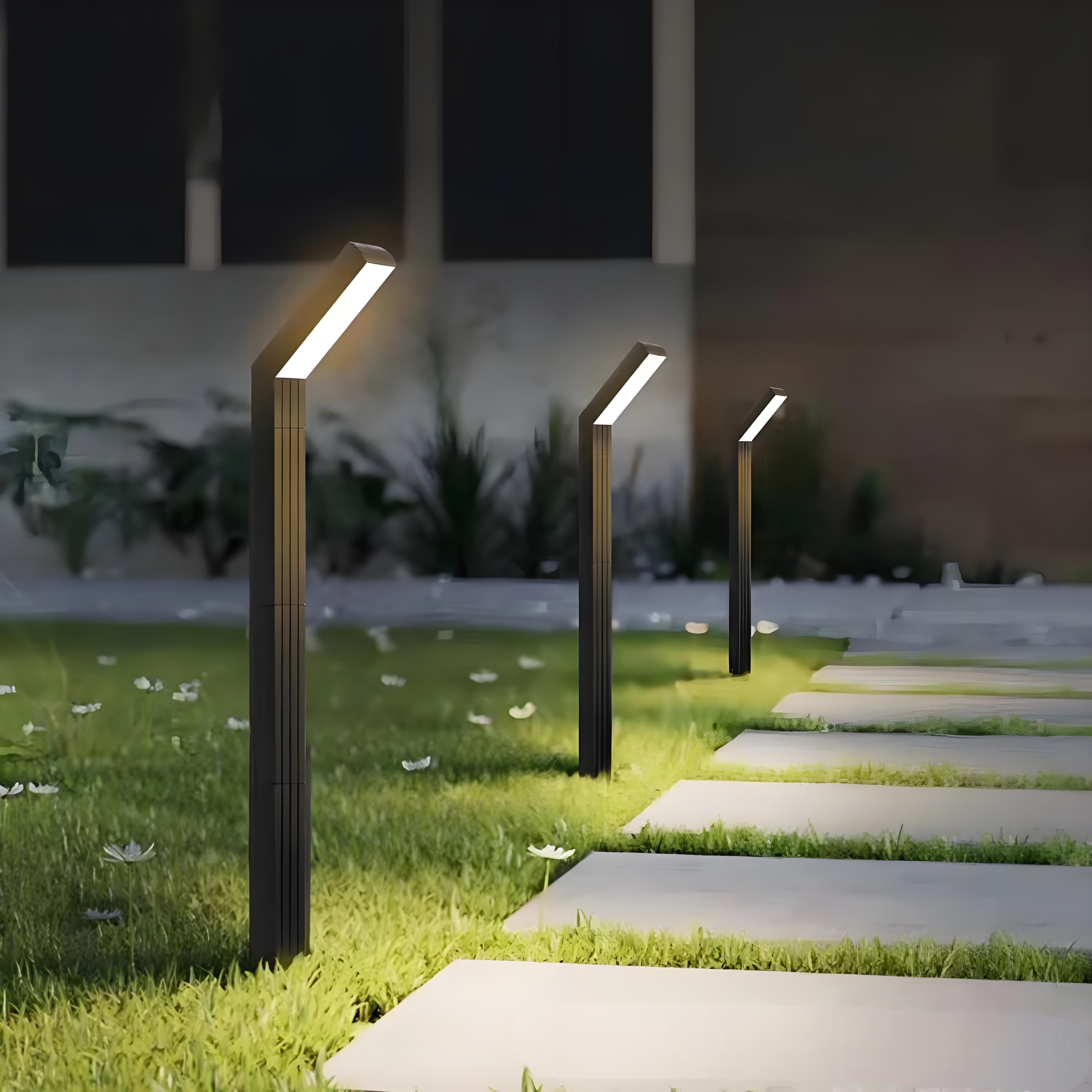 T-Shape LED Solar Garden Lights – Waterproof Outdoor Landscape Lights, Yard & Patio Solar Lamps, Pathway & Decorative Garden Lighting