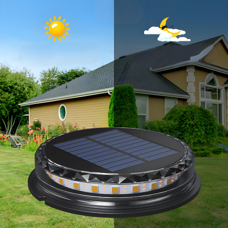 أضواء حديقة شمسية خارجية ¨C أضواء مناظر طبيعية LED، أضواء أرضية تعمل بالطاقة الشمسية لتزيين الفناء والعشب