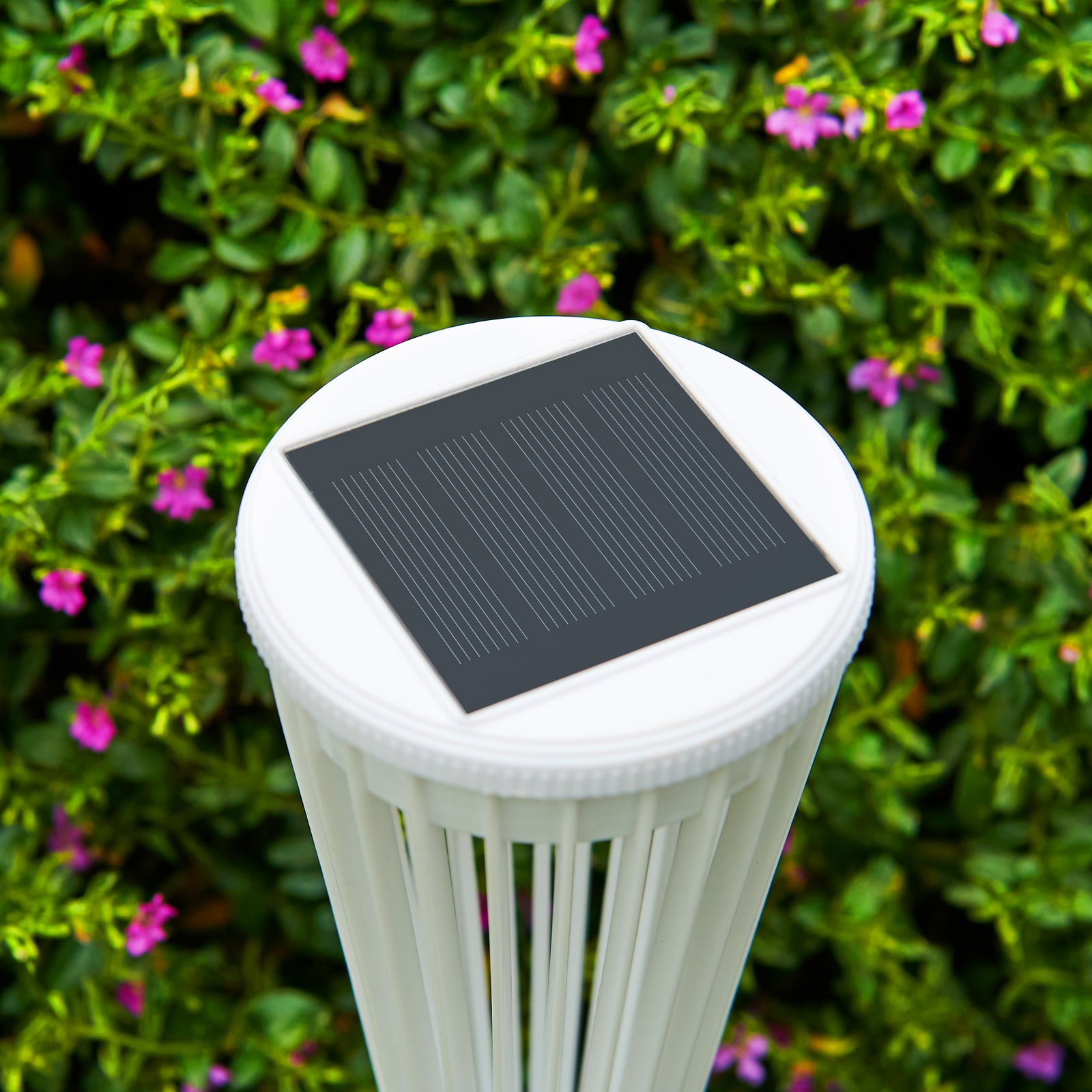 Solar Hollow Garden Light – Outdoor Landscape Stake Lamp for Lawn & Yard Decor | Dual Light Modes: Warm White & Cool White
