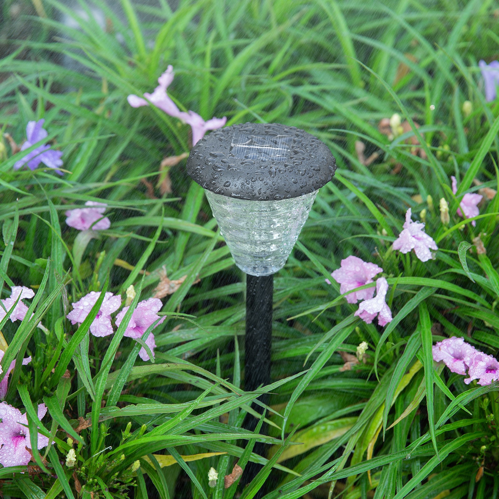 Solar Garden Stake Light – Outdoor Waterproof Motion Sensor Lamp for Yard, Lawn, Patio & Pathway | Dual Light Modes: Warm White & Colorful with One-Touch Switch