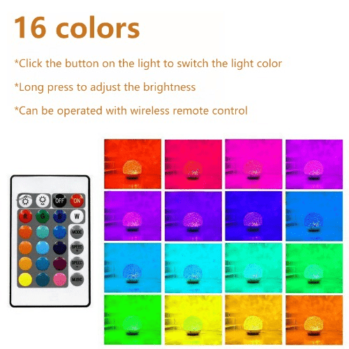 RGB LED Water Wave Desk Lamp,DL005 - Quntis