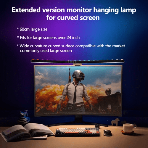 RGB LED Monitor Light Bar, MLB001 (23.6 Inch) - Quntis