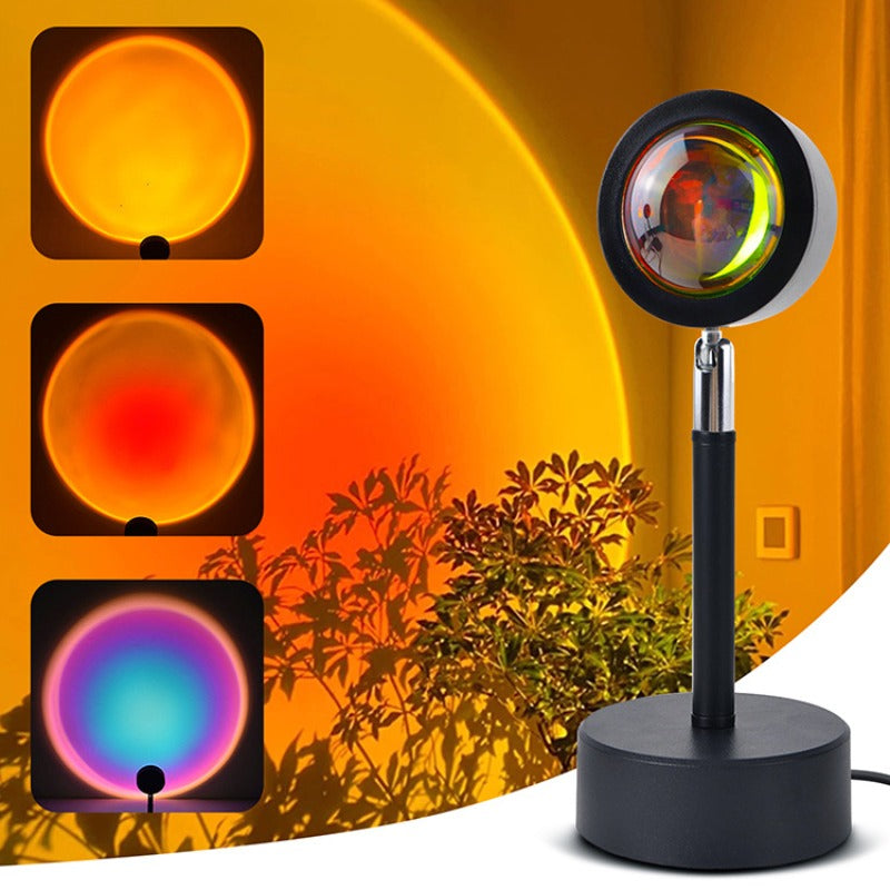 RGB LED Desk Lamp&Projector Sun Lamp,DL007 - Quntis