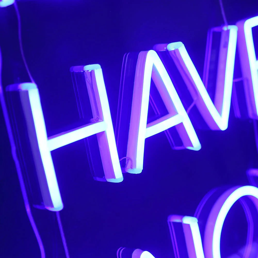 "ALL WE HAVE IS NOW" Neon Sign Tranquil Blue LED Decor for Mindfulness, Yoga Studios, and Meditation Spaces