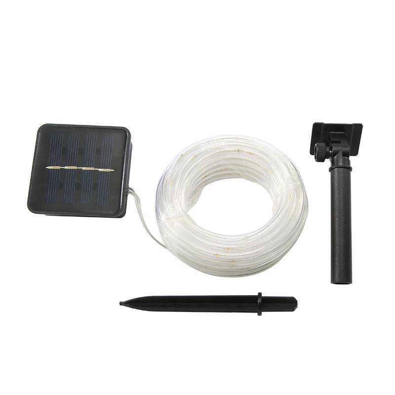 Wasserdichte Außen-Lichterkette Solarbetriebene Lichterkette 8 Modi Lichterkette für Außenbeleuchtung zur Dekoration von Garten und Weihnachten.