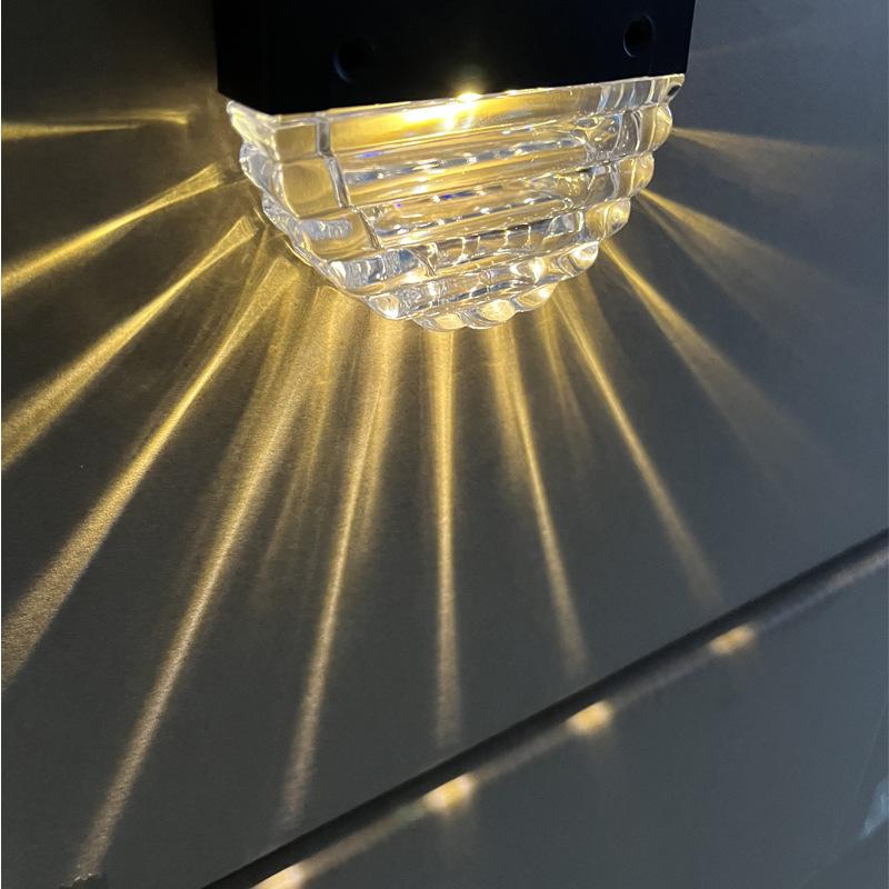 Luzes de Passo Solares à Prova de Água para Deck, Jardim, Cerca e Quintal | Decoração de Iluminação Exterior