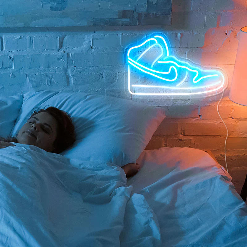 Electric Sneaker Neon Sign Bold and Stylish Decoration for Sneakerheads and Modern Spaces