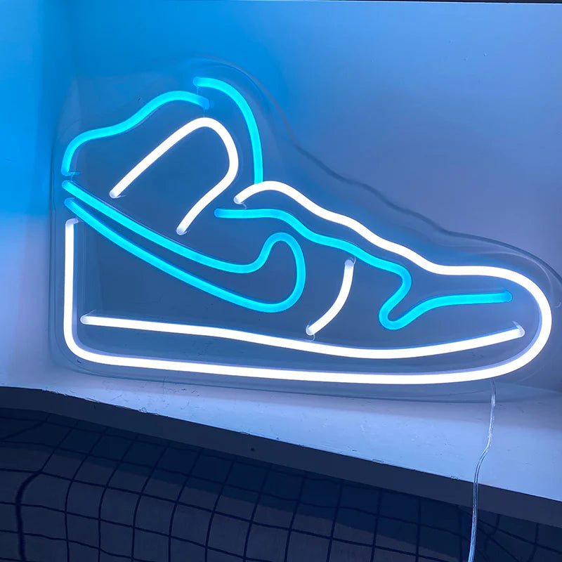 Electric Sneaker Neon Sign Bold and Stylish Decoration for Sneakerheads and Modern Spaces