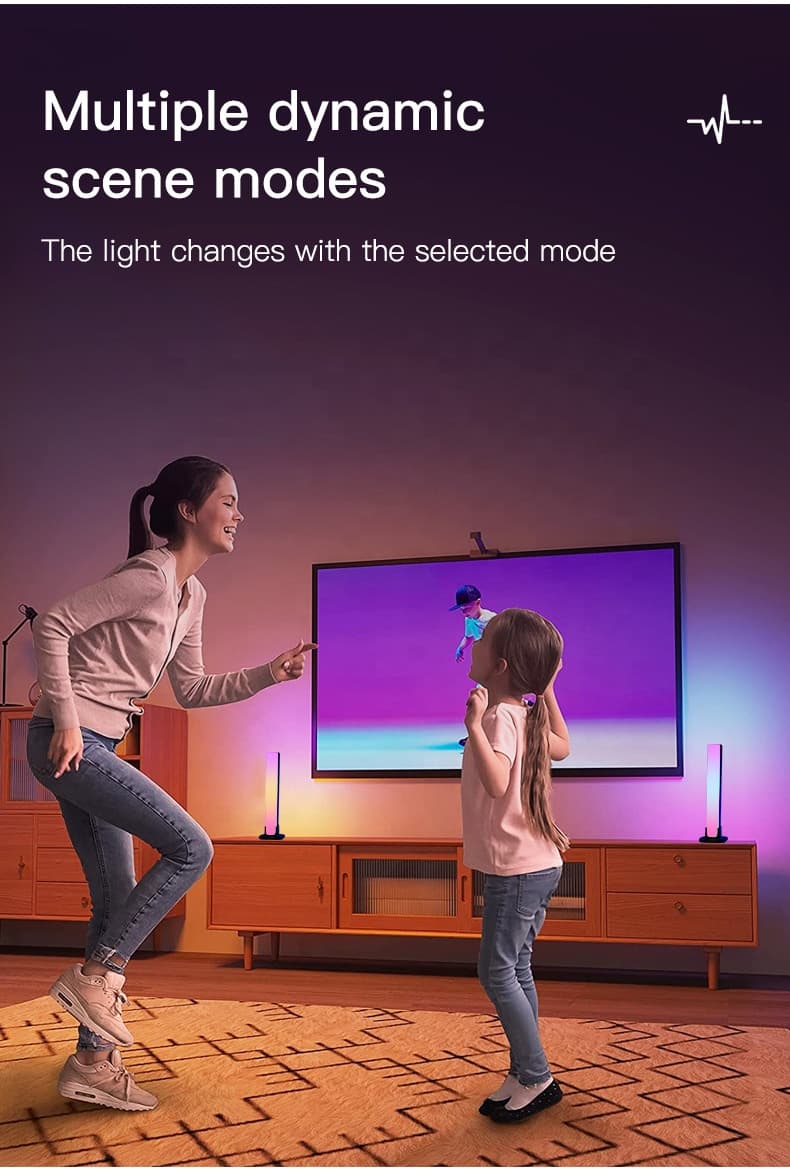 RGB LED Light Bar,Desk Lamp DL002 - Quntis