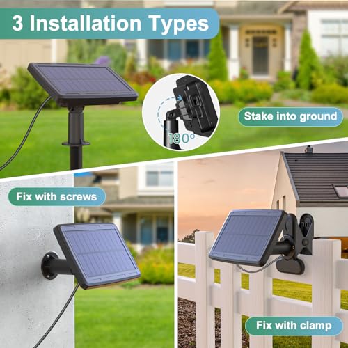 52FT Solar String Lights Outdoor with Remote, Warm White - quntis-service