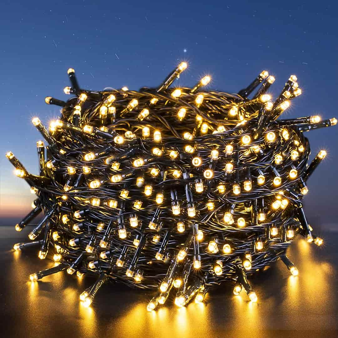 132FT 300 LED 8 Modes Waterproof Fairy Lights (4 Colors) - Quntis