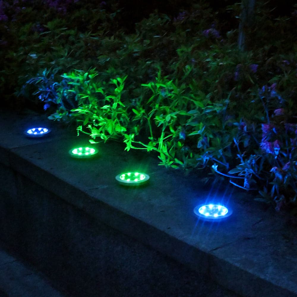 Lumières de terrasse solaires, lumières de terrasse solaires extérieures 50 heures d'illumination, pour paysage, allée, pelouse, marches de terrasses, chemin, escaliers de jardin, clôtures, décorations de jardin