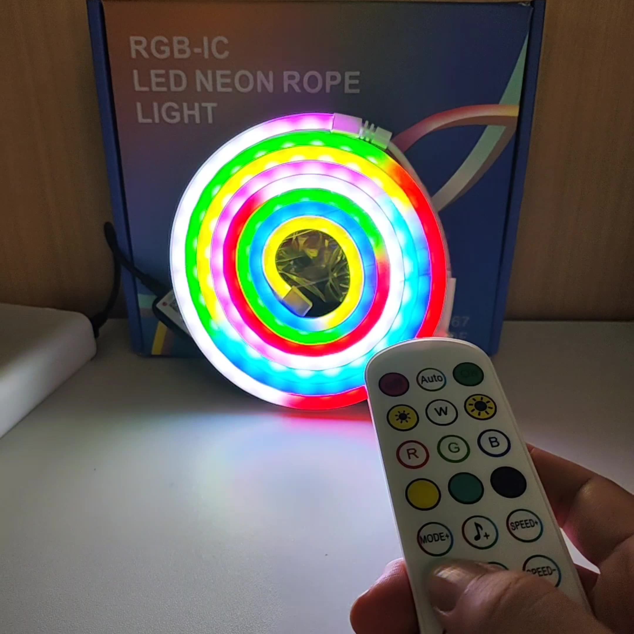 USB RGB неоновая светодиодная лента ¨C 5V Bluetooth управление через приложение, силиконовая водонепроницаемая светодиодная лента с активацией музыкой