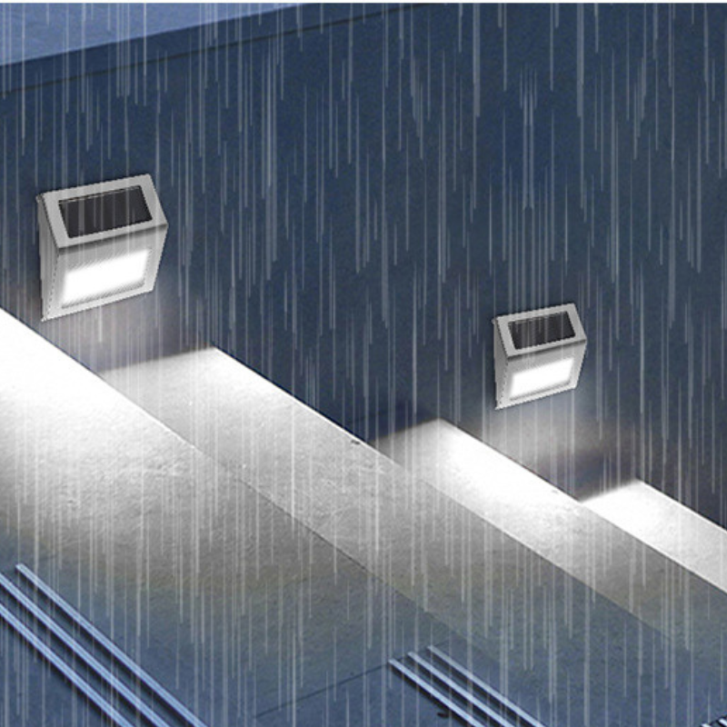 Luci Solari Per Scale Esterni Impermeabili IP67 – Luce LED Per Gradini, Ponte, Patio – Decorativa E Automatica